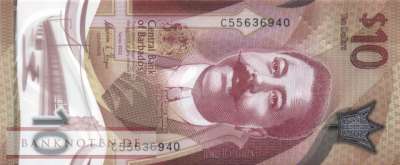 Barbados - 10  Dollars (#082_UNC)