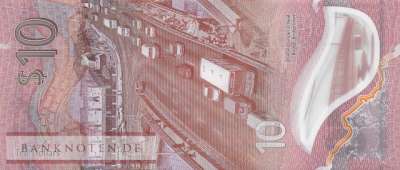 Barbados - 10  Dollars (#082b_UNC)