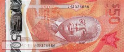 Barbados - 50  Dollars (#084b_UNC)