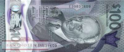 Barbados - 100  Dollars (#085a_UNC)