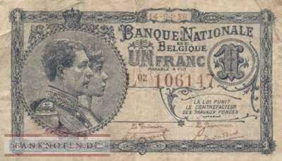 Belgien - 1  Franc (#092_F)