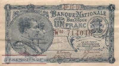 Belgium - 1  Franc (#092_VF)