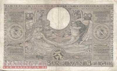 Belgien - 100  Francs (#107-35_VG)