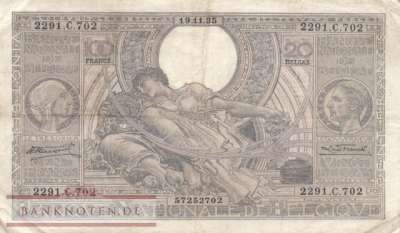 Belgien - 100  Francs (#107-35_F)