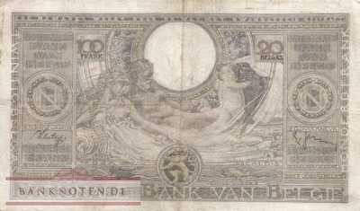 Belgium - 100  Francs (#107-38_F)