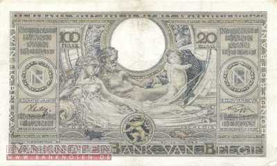 Belgien - 100  Francs (#107-41_F)