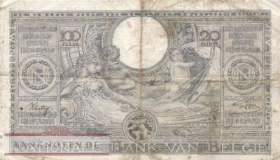 Belgium - 100  Francs (#107-42_F)