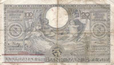 Belgien - 100  Francs (#107-42_F)