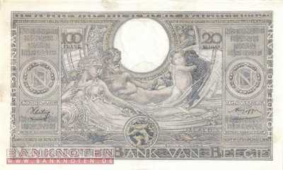 Belgium - 100  Francs (#107-42_VF)