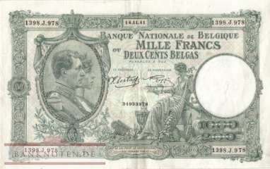 Belgium - 1.000  Francs (#110-41_VF)