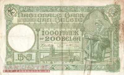 Belgium - 1.000  Francs (#110-43_F)