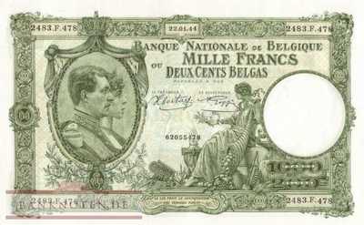 Belgien - 1.000  Francs (#110-44_UNC)