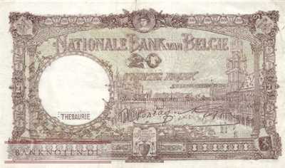 Belgium - 20  Francs (#111-44_VF)