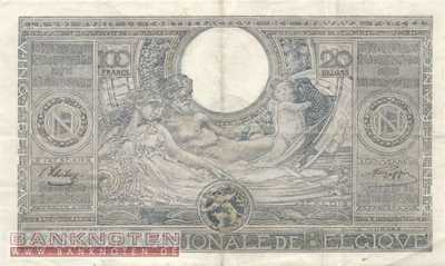 Belgien - 100  Francs (#112-42_VF)