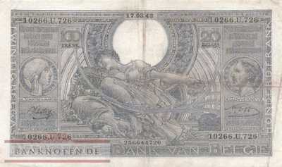 Belgien - 100  Francs (#112-43_VF)