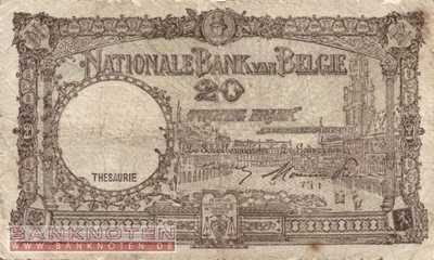 Belgien - 20 Francs (#116_VG)