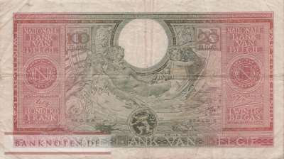 Belgien - 100  Francs (#123_VG)