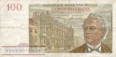 Belgium - 100  Francs (#129a-53_F)