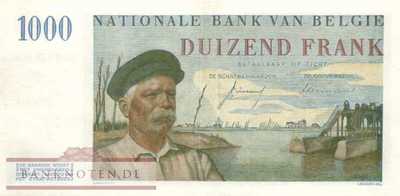 Belgium - 1.000  Francs (#131a-58_XF)