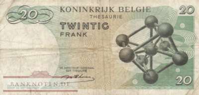 Belgium - 20  Francs (#138-U18_F)