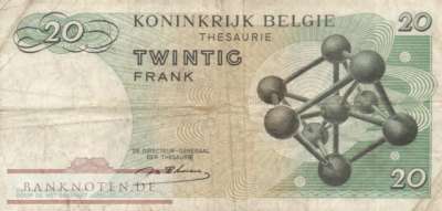 Belgien - 20  Francs (#138-U18_F)