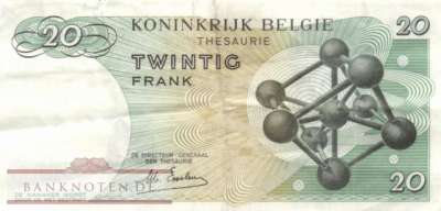 Belgien - 20  Francs (#138-U19_VF)
