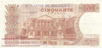 Belgium - 50  Francs (#139-U19_VF)