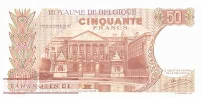 Belgium - 50  Francs (#139-U20_UNC)