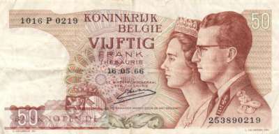 Belgium - 50  Francs (#139-U20_F)