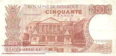Belgium - 50  Francs (#139-U21_VF)