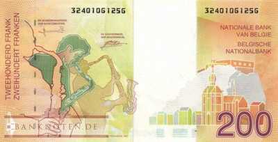 Belgium - 200  Francs (#148_XF)