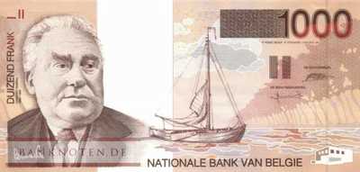 Belgium - 1.000  Francs (#150_UNC)