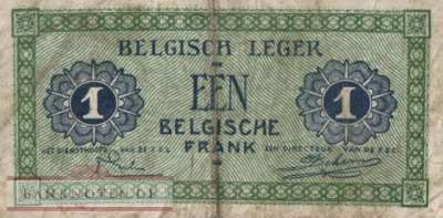 Belgium - 1  Franc (#M001a_F)