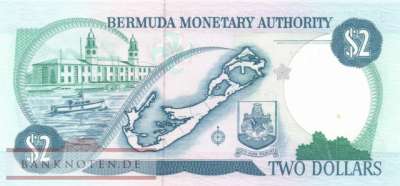 Bermudas - 2  Dollars (#034a_AU)