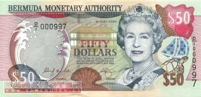 Bermudas - 50  Dollars (#054a_UNC)
