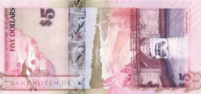 Bermuda - 5  Dollars - Replacement (#058aR_UNC)