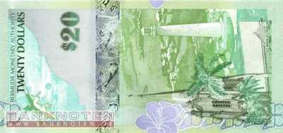 Bermudas - 20  Dollars (#060a_UNC)