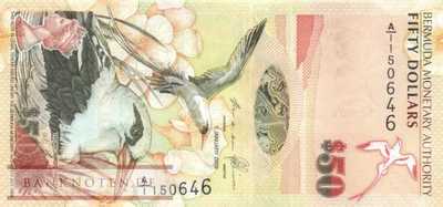 Bermuda - 50  Dollars (#061A_UNC)