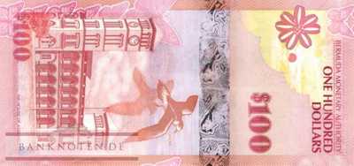 Bermuda - 100  Dollars (#062a_UNC)