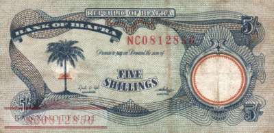 Biafra - 5  Shillings (#003a_VF)