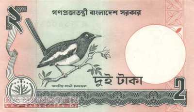 Bangladesh - 2  Taka (#006Cd_UNC)