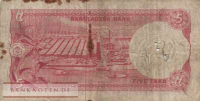 Bangladesh - 5  Taka (#013a-1_VG)