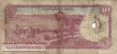 Bangladesch - 10  Taka (#016a_G)