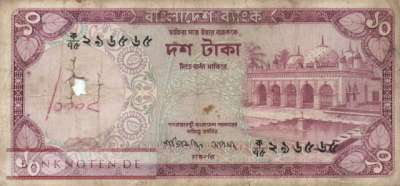 Bangladesch - 10  Taka (#016a_G)