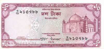 Bangladesch - 10  Taka (#021a_AU)