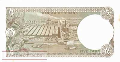 Bangladesh - 5  Taka (#025c-U2_AU)