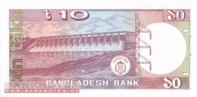 Bangladesh - 10  Taka (#026b-U2_UNC)