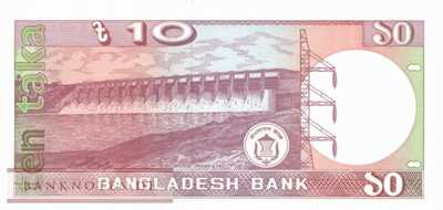 Bangladesh - 10  Taka (#026c-U2_UNC)