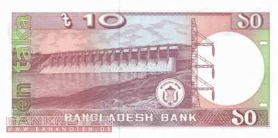 Bangladesh - 10  Taka (#026c-U3_UNC)