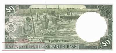Bangladesh - 20  Taka (#027a-2_UNC)